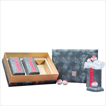 廣州義統(tǒng)包裝091潤物系列3鐵罐茶葉包裝禮盒包裝定制批發(fā)廠家