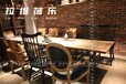 西安漫咖啡老榆木大长桌做旧复古餐桌椅组合原厂定制生产