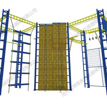 成人高空拓展器材/高空心理行为训练/高空平衡训练架