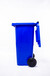六盘水塑料垃圾桶厂家赛普塑业SP120L加厚型带轮环卫垃圾桶