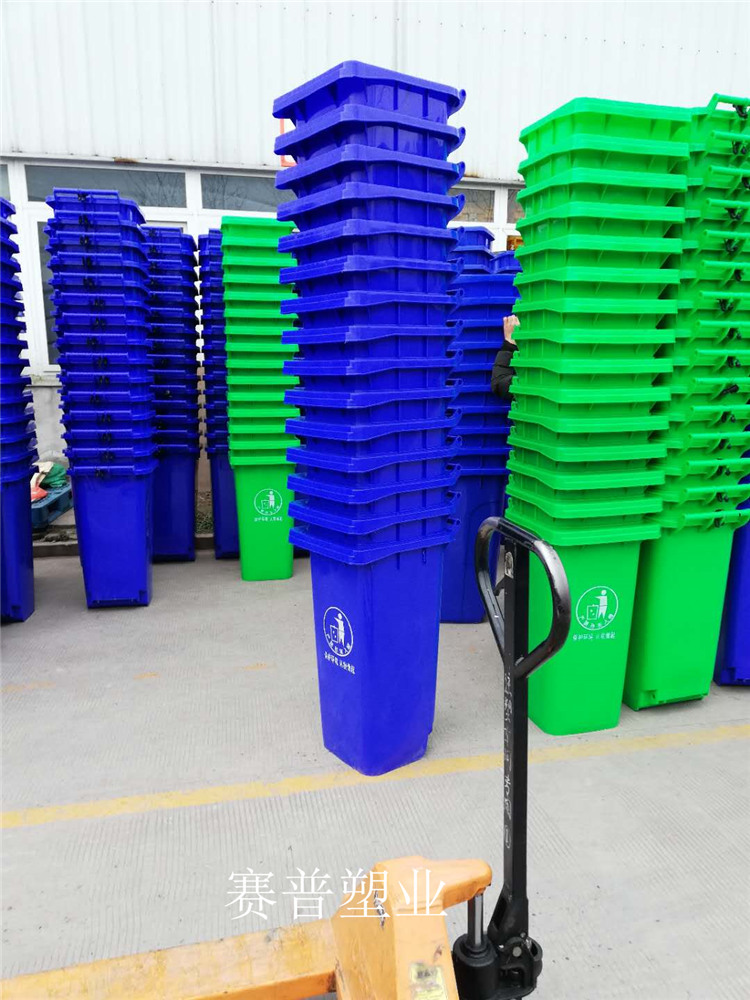重庆石柱100L分类垃圾桶厂家分类垃圾桶供不应求