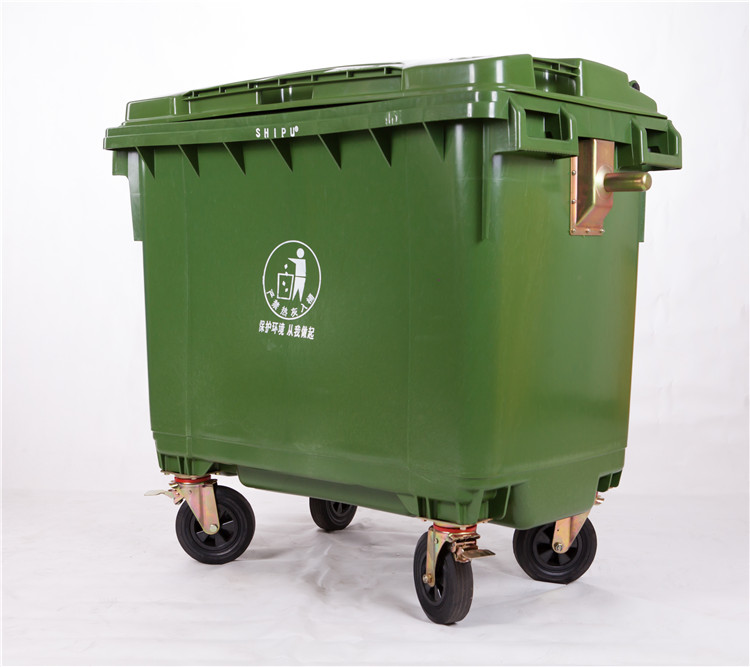重庆万州旅游景区垃圾桶箱660L垃圾桶尺寸
