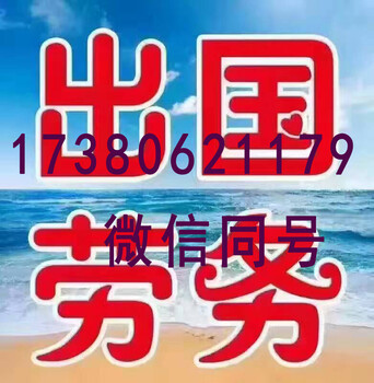 急招熟手出国劳务年薪30万以上出国打工劳务输出