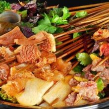 小吃串串香海南小吃培训图片