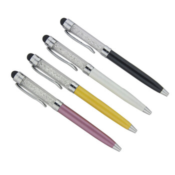 金属圆珠笔ipad手写笔金属电容笔触控笔水晶笔厂家销售