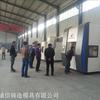 河北景县诚信铸造机械一条造型线可代替十个造型工