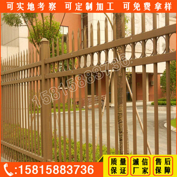 惠州锌钢护栏生产厂中山工业区厂房围栏供应东莞小区铁栅栏现货