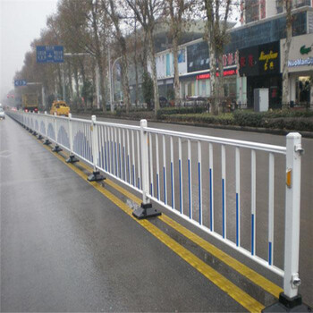 肇庆市政施工临时使用人车分流隔离栅栏多少钱一米