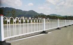 湛江市政道路隔离栏杆生产厂家清远机动车道中央交通栏杆图片2