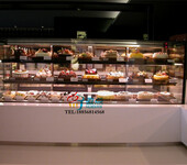 直销日式直角蛋糕保鲜柜，甜品展示柜台，蛋糕冷藏设备
