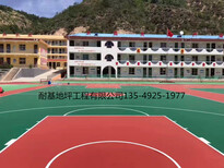 学校体育中心丙烯酸硅pu运动球场耐基地坪涂料及施工优惠图片2