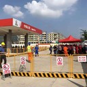 佛山道路護(hù)欄城市中央機(jī)非護(hù)欄白色甲型圍欄可定