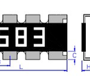 出售Viking薄膜贴片排阻-阻值127Ω-0603-±0.1%-±10ppm-功率1/16w-TFAN43BTBY1270图片