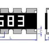 光颉抗蚀高精密贴片电阻-PR06BTDV2001-阻值2KΩ-代理viking(光颉)