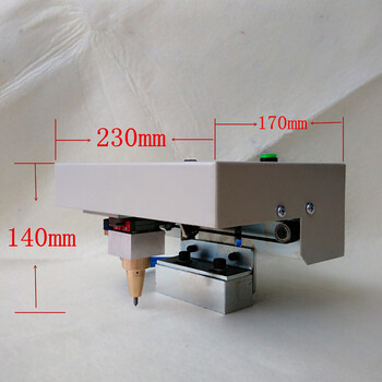 大型钢管平面编号字符制作打标机台式打码机福建