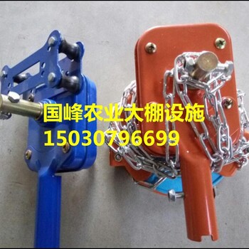 國峰溫室大棚配件供應黑龍江哈爾濱大棚卷膜器方便快捷經久耐用