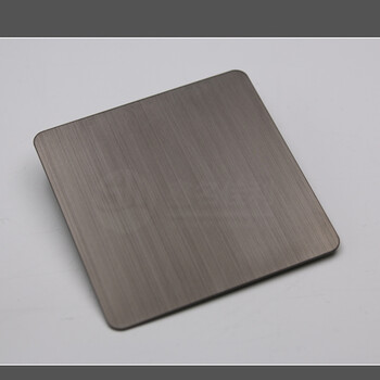 彩色不锈钢黑钛拉丝板不锈钢拉丝板