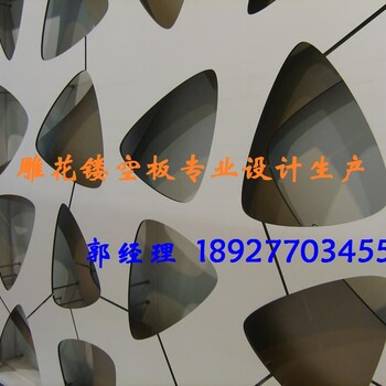 佛山雕花艺术铝单板厂家,包柱镂空铝单板,氟碳雕刻铝单板