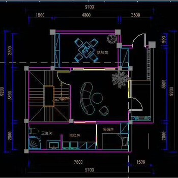江阴室内CAD设计培训平面图绘制