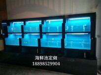 福建好水族海鲜池定做水产海鲜鱼缸定做厦门鱼缸水族馆图片0