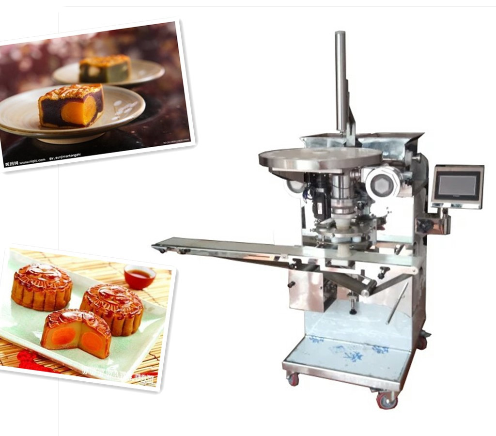 上海月饼机生产厂家、全自动月饼机、月饼成型机蛋黄月饼机