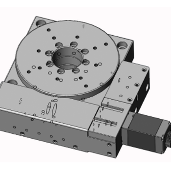 精密小角度电动旋转台DCS-12024电动微调架