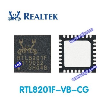 rtl8201f-vb-cgrealtek瑞昱通信芯片QFN32网卡接口芯片