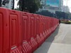 红色高栏水马隔离栏高栏防撞水马护栏江门护栏厂家