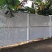 佛山市安装地施工围蔽板穿孔透风镀锌板护栏