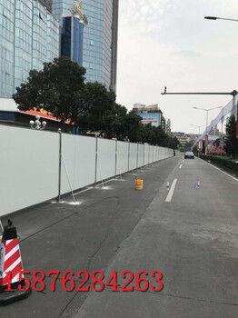 珠海地區(qū)夾心板圍擋安裝工地施工吸音隔溫彩鋼泡沫板圍擋