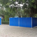 江門市工地圍蔽施工臨時(shí)圍擋單層鐵皮護(hù)欄