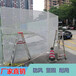 惠州市道路改造工程隔离防护网钢板冲孔烤漆防锈围挡