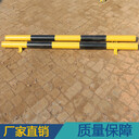 物流園停車場(chǎng)防撞定位桿金屬管烤漆貼膜護(hù)欄