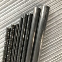 碳纤维卷管3K碳纤维管碳纤维棒3K碳纤维实心棒碳纤维型材图片