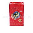 饼干铁盒红罐饼干铁盒KITZ饼干包装铁盒深圳铁盒厂图片
