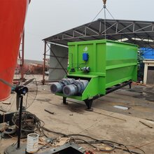 大型双搅龙卧式TMR饲料搅拌机制备机河北金源图片