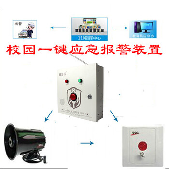 校园一键式应急报警器，校园一键式联网报警器，深安SA-1168