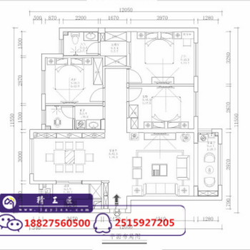 古典韵味，精工艺匠带你鉴赏骧龙国际142平中式风格