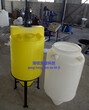 300升锥底加药桶250L300L500L1000L耐酸碱搅拌桶尖形塑料桶液体储罐图片