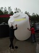 8000升8吨8立方塑料水箱塑料桶储罐批发硫酸储罐污水处理水箱图片