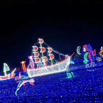 湖北荆州景区灯光亮化制作出售房地产活动展览出售