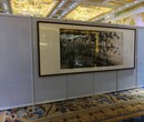 可以移动的八棱柱展板书画展艺术展图片