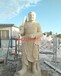 石雕鲁班雕像雕刻祖师鲁班汉白玉鲁班像