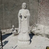 石雕唐三藏汉白玉站立地藏王寺庙祠堂供奉佛像