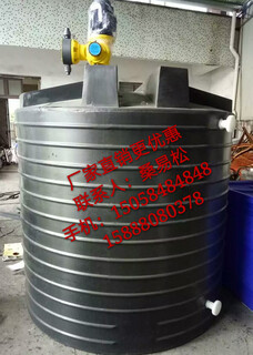 6吨大型搅拌桶塑料加药箱6000l耐酸碱加药箱化工液体搅拌罐图片1