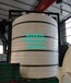 10噸錐底塑料攪拌桶塑料水箱塑料化工桶洗潔精攪拌罐可配電機PE水箱