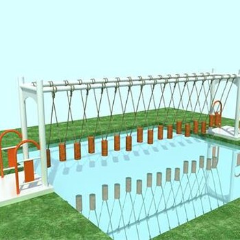 水上拓展设备——吊桩桥