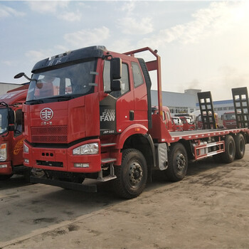 江苏苏州拉150挖机平板拖车制造厂家
