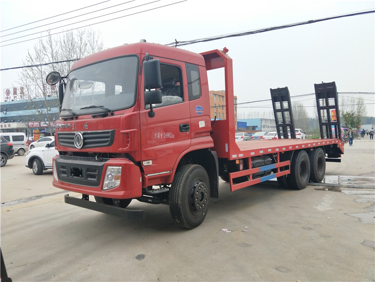 宁夏银川拉150挖机平板拖车制造厂家