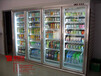 山东菏泽超市双开门饮料冷藏柜多少钱一台，水果保鲜柜能不能定做？